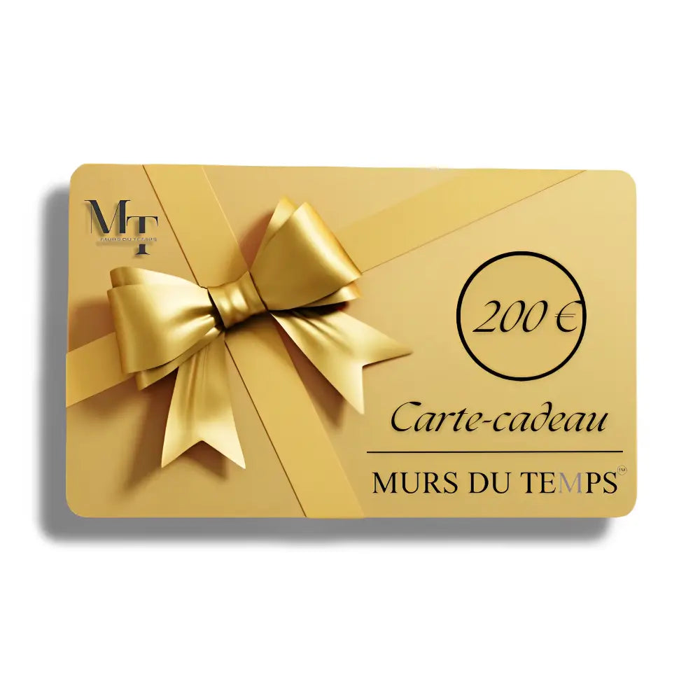 Carte-cadeau Murs du Temps - Carte cadeau - 200,00 €