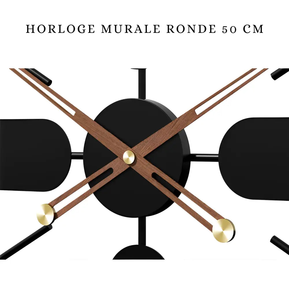 Horloge Murale Ronde 50 cm - Horloges murales